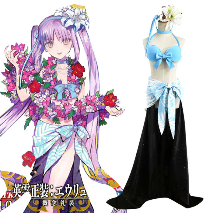 Fate Grand Order Fgo Euryale Swimsuit Cosplay Costume