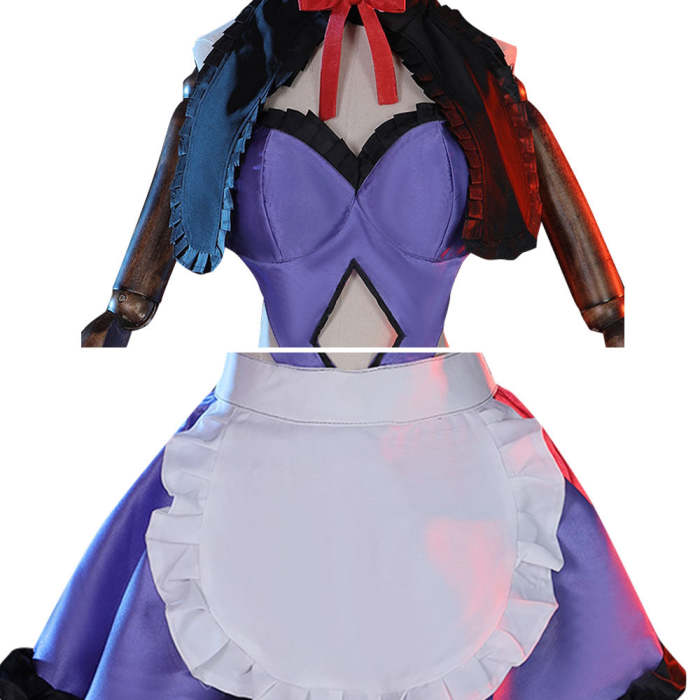 Fate Grand Order Ruler Joan Of Arc Jeanne D'Arc Maid Dress Cosplay Costume