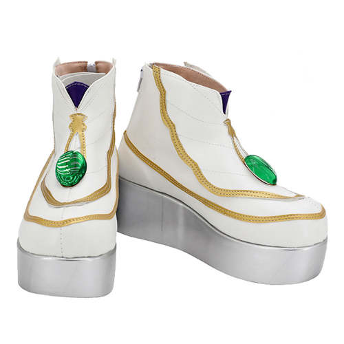 Fate Grand Order Rider Leonardo Da Vinci Gauntlets White Cosplay Shoes