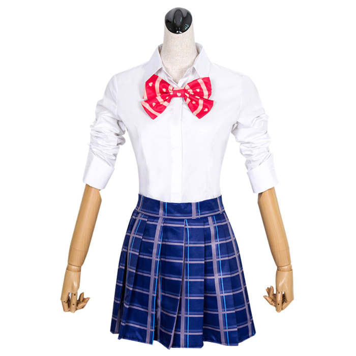 Fate Grand Order Fate Extella Tamamo No Mae School Uniform Cosplay Costume