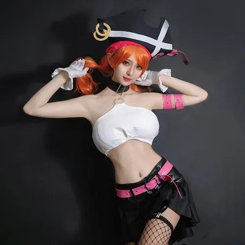 One Piece Film Red  Movie Nami Cosplay Costume