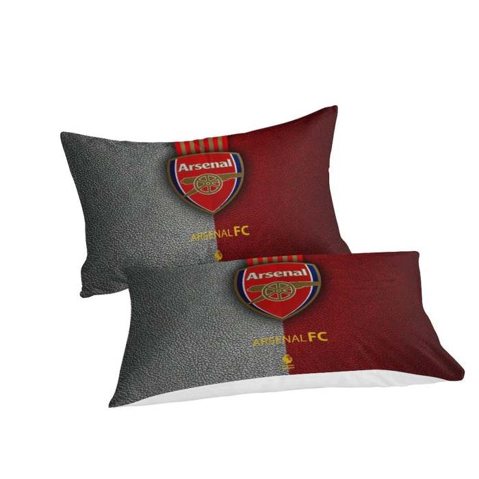 Arsenal Football Club Bedding Set Quilt Cover Without Filler