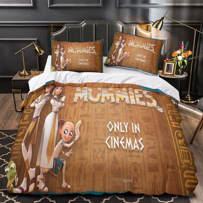 Mummies Bedding Set Quilt Cover Room Decoration