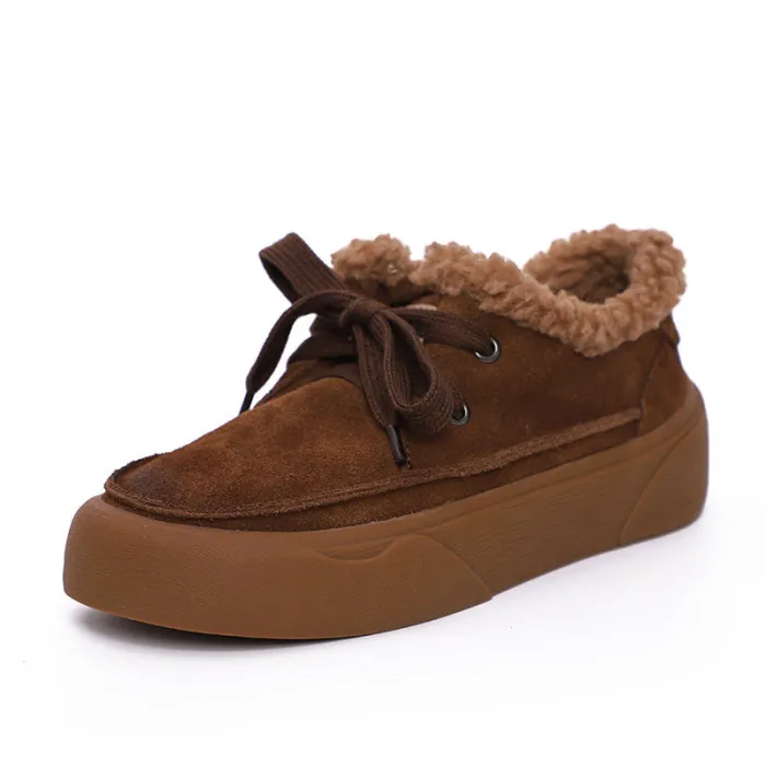 Women'S Winter Soft Sole Retro Warm Shoes
