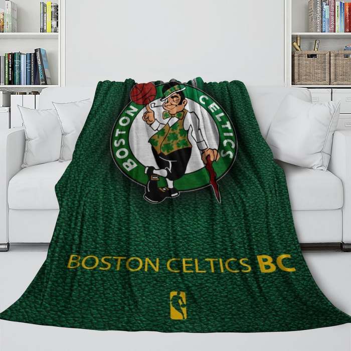 Boston Celtics Blanket Flannel Throw Room Decoration