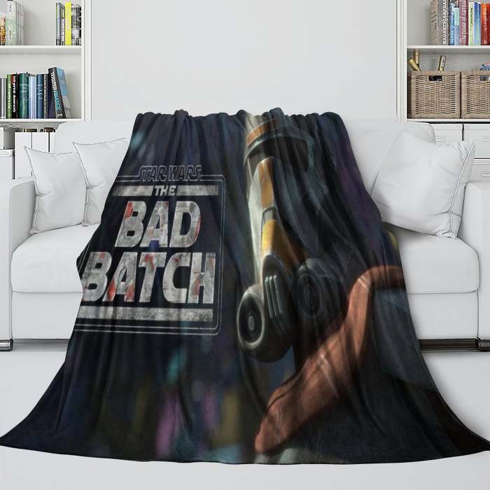 Star Wars The Bad Batch Blanket Flannel Throw