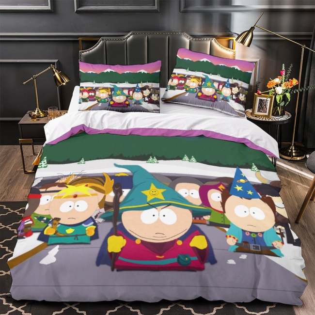 South Park The Stick Of Truth Bedding Set Quilt Cover Without Filler