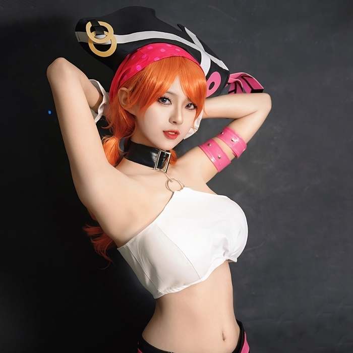 One Piece Film Red  Movie Nami Cosplay Costume