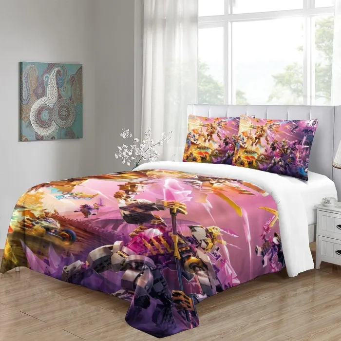 Lego Ninjago Bedding Set Quilt Duvet Cover Without Filler