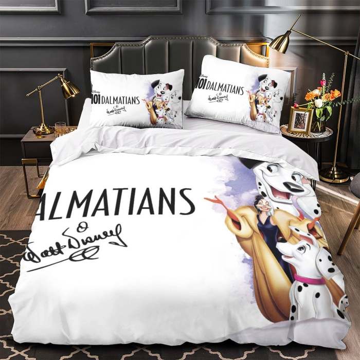 101 Dalmatians Bedding Set Quilt Cover Without Filler