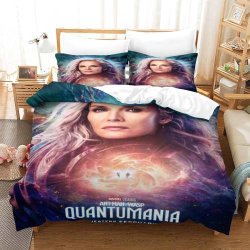 Movie Ant-Man And The Wasp Quantumania Bedding Set Quilt Cover
