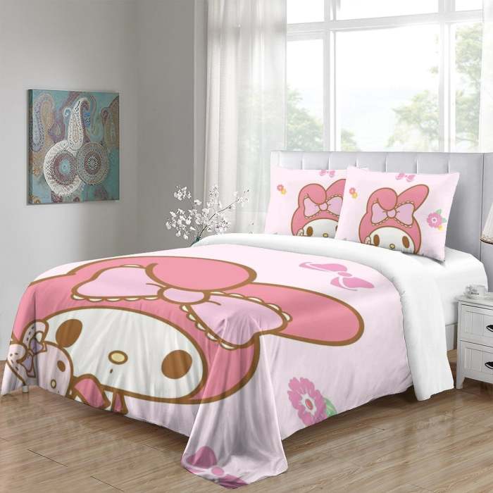 My Melody Bedding Set Quilt Duvet Cover Without Filler