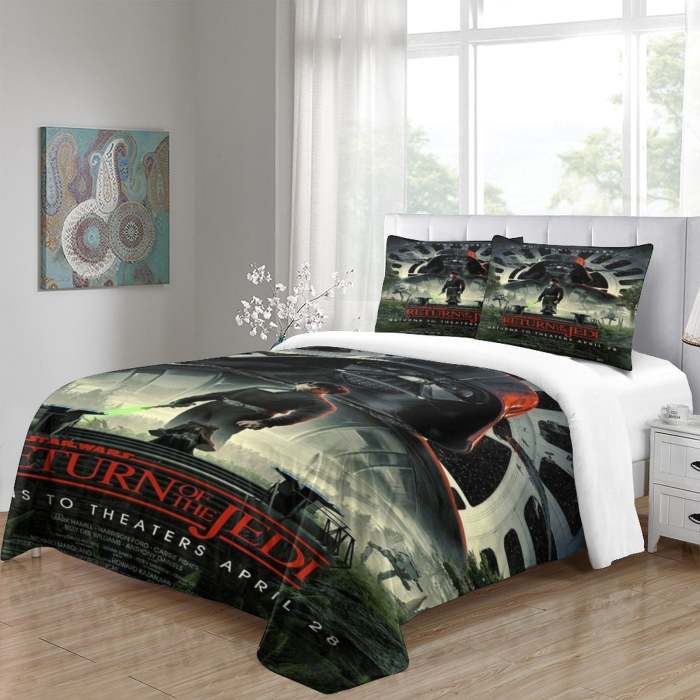 Star Wars Episode Vi Return Of The Jedi Bedding Set Quilt Duvet