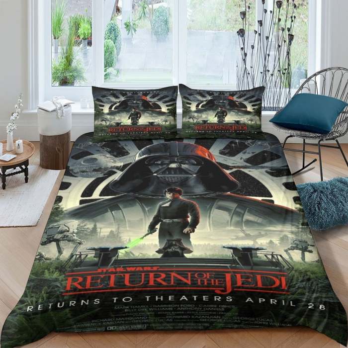 Star Wars Episode Vi Return Of The Jedi Bedding Set Quilt Duvet