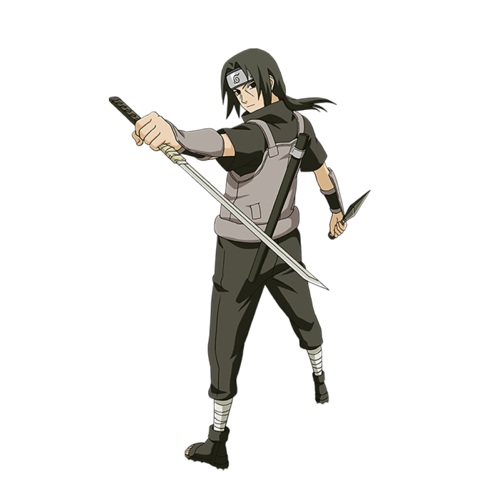 Naruto Anbu'S Itachi Uchiha Sword Cosplay Weapon Prop