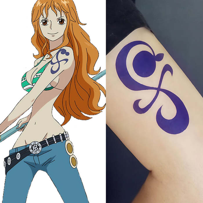 One Piece Nami Tattoo Cosplay Accessory Prop