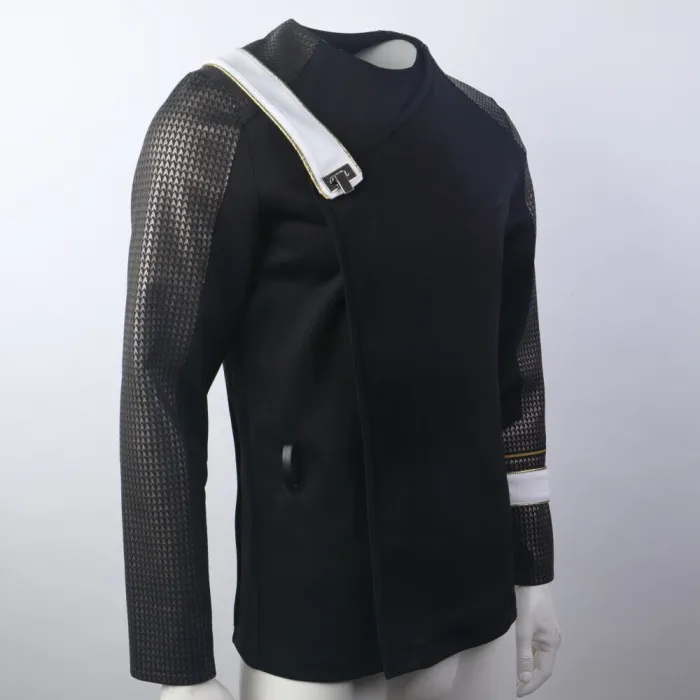 Star Trek Strange  Worlds Captain Pike Mm Black Jackets Starfleet Uniforms Costumes
