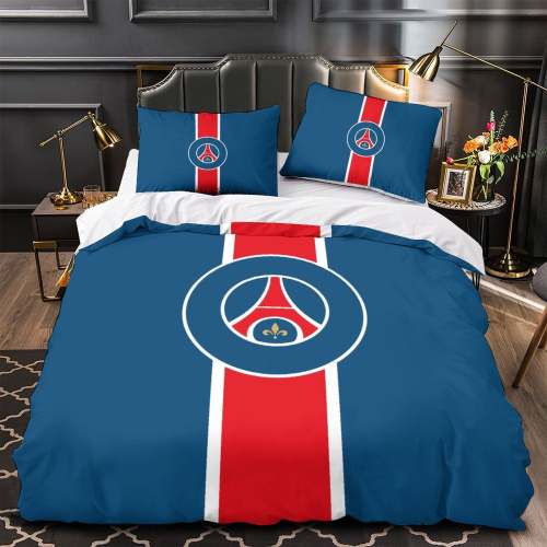 Paris Saint-Germain Bedding Set Quilt Cover Without Filler