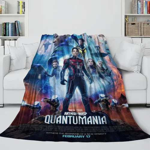 Ant-Man And The Wasp Quantumania Blanket Flannel Fleece Throw