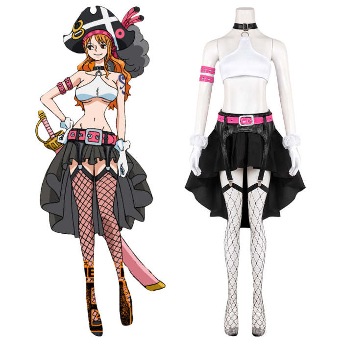 One Piece Film Red  Movie Nami Cosplay Costume