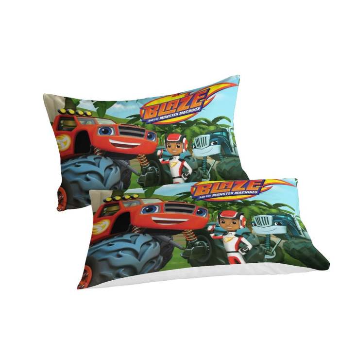 Blaze And The Monster Machines Bedding Set Quilt Duvet Cover Without Filler