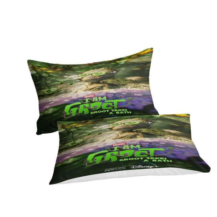 I Am Groot Bedding Sets Quilt Cover Without Filler