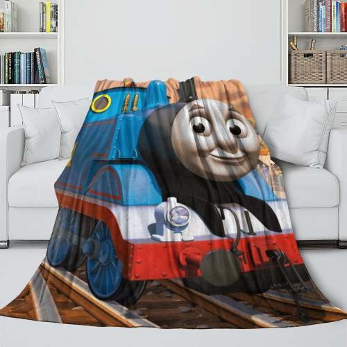 Thomas & Friends Blanket Flannel Fleece Throw Room Decoration