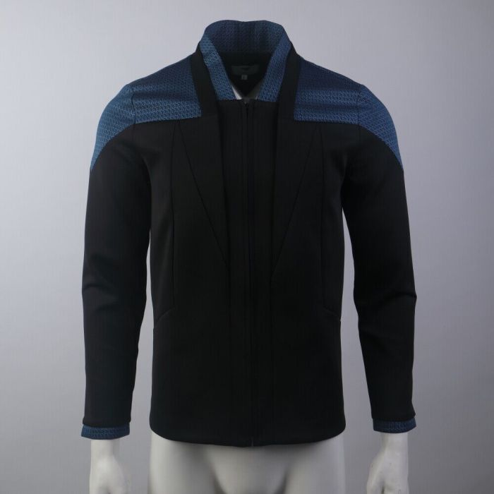 Star Trek Picard 3 Red Geordi Gold Blue Dress Uniform Starfleet Jacket Shirts Costume
