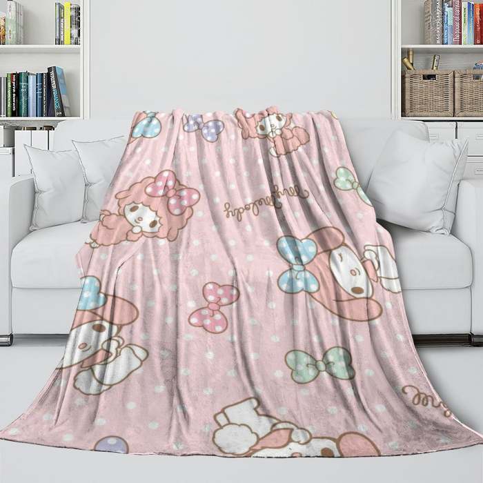 My Melody Blanket Flannel Throw Room Decoration