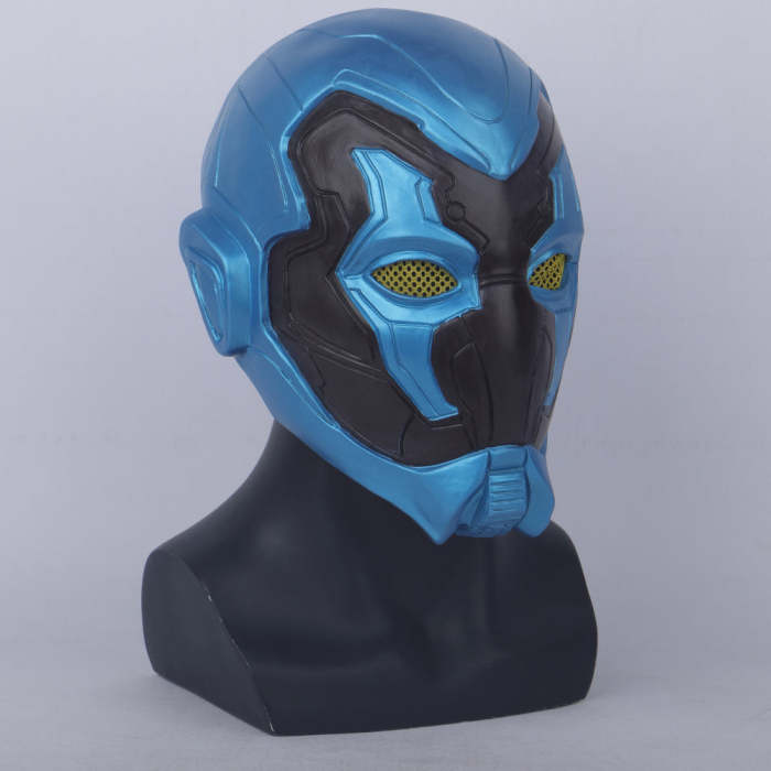 Blue Beetle Mask Late Latex Full Head Masks Halloween Cosplay Props