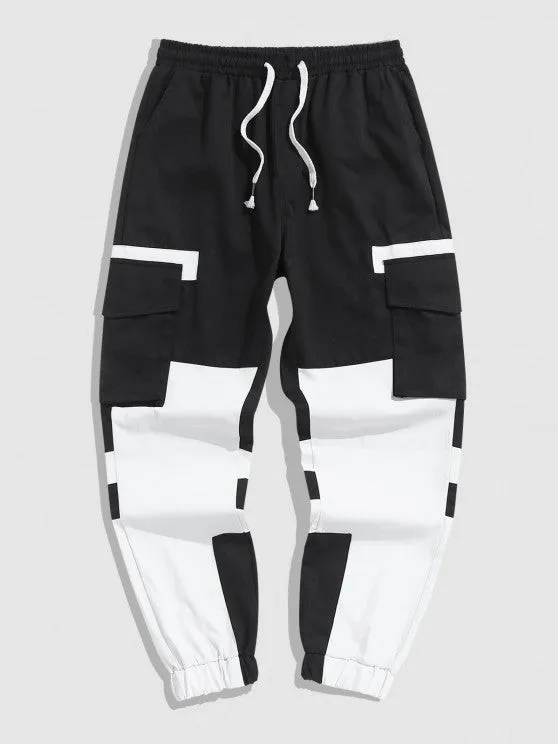 Long Sleeve T Shirt And Cargo Pants Set