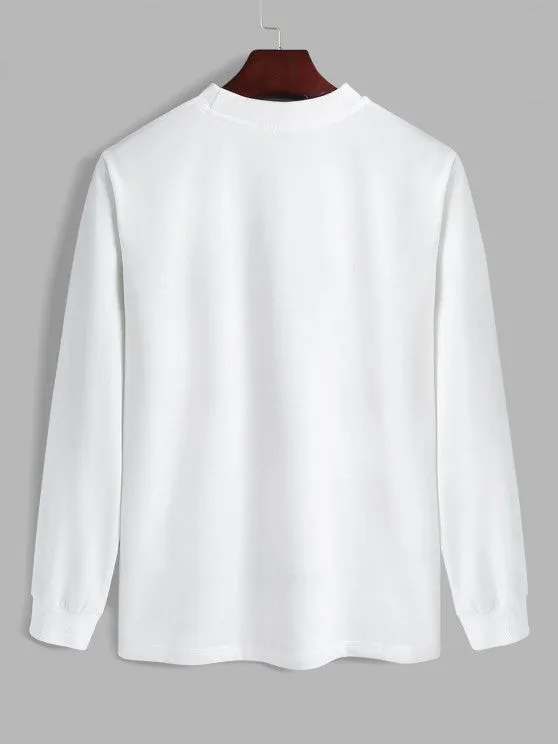 Long Sleeve T Shirt And Cargo Pants Set