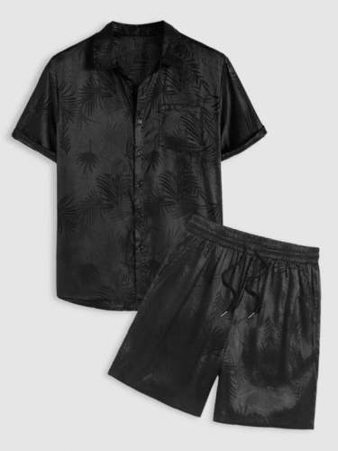 Coconut Tree Style Shirt And Short
