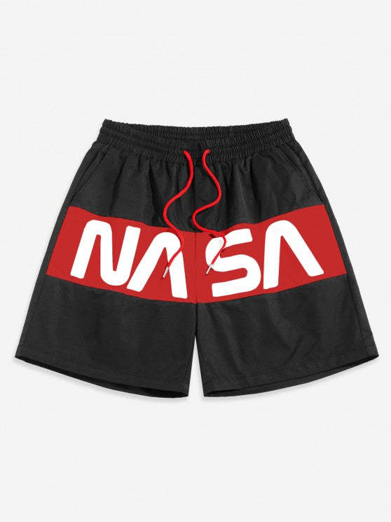 Graphic Astronaut Print T Shirt And Shorts