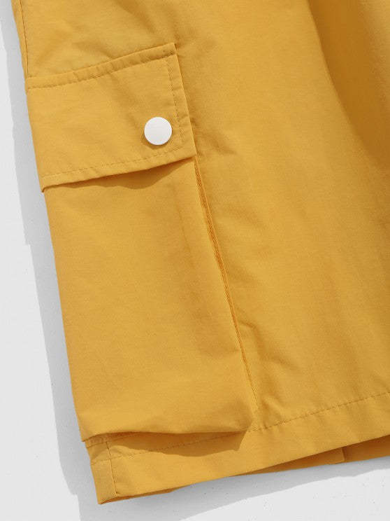 Smiley Graphic T Shirt And Cargo Short