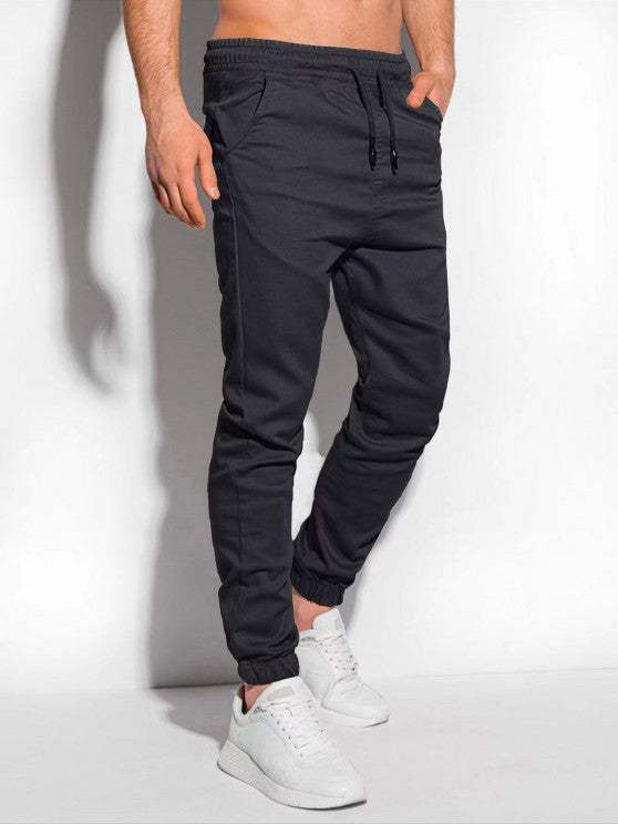 Textured Shirt And Cargo Jogger Pants Set