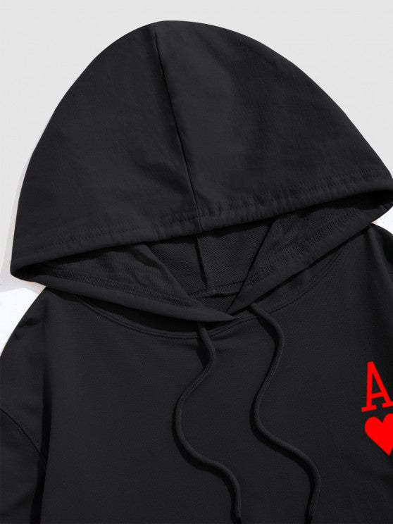 Playing Card Pullover Hoodie And Pants