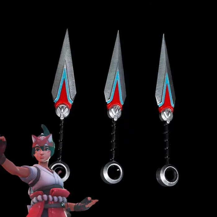 Overwatch 2 Ow2 Kiriko Weapon Kunai Cosplay Accessory Prop