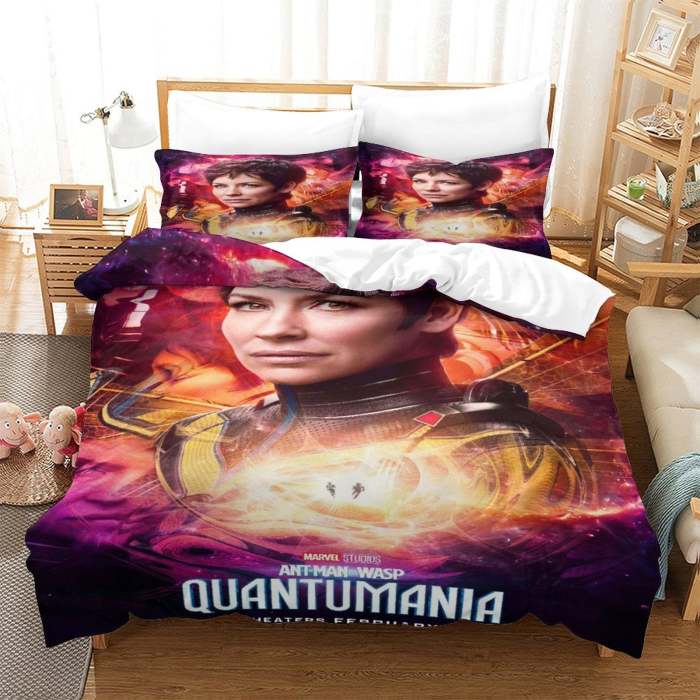 Ant-Man And The Wasp Quantumania Bedding Set Quilt Cover