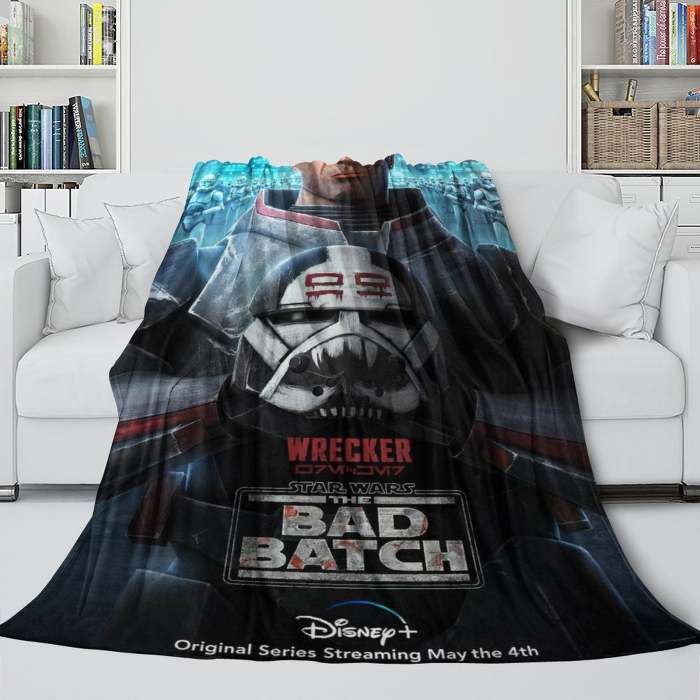Star Wars The Bad Batch Blanket Flannel Throw