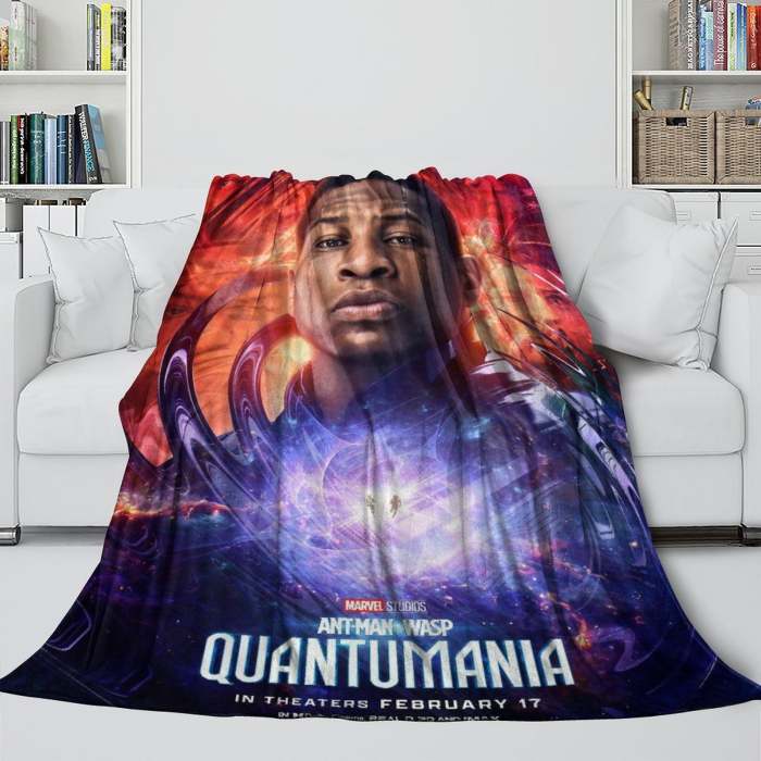 Ant-Man And The Wasp Quantumania Blanket Flannel Fleece Throw