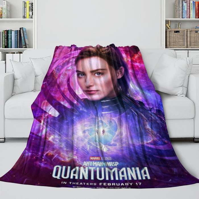 Ant-Man And The Wasp Quantumania Blanket Flannel Fleece Throw