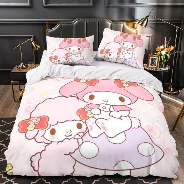 My Melody Bedding Set Quilt Duvet Cover Without Filler