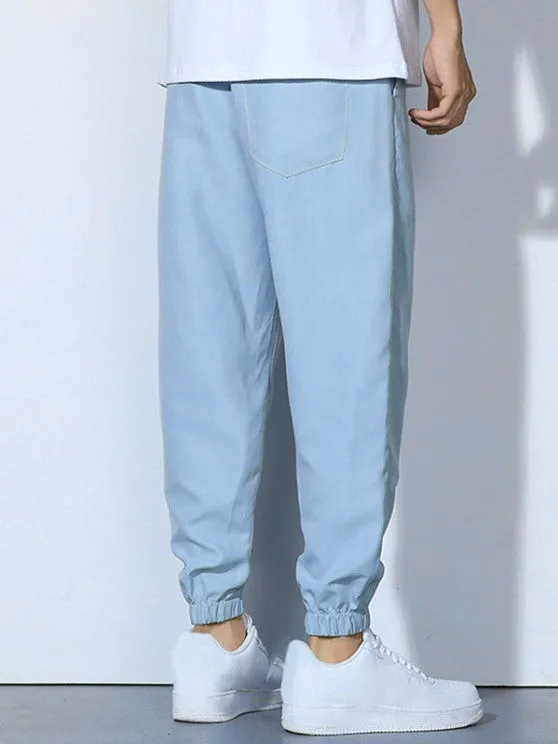 Double Pockets Shacket And Pocket Jogger Pants Set