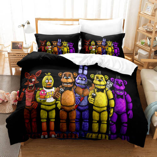 Five Nights At Freddys Bedding Set Quilt Cover