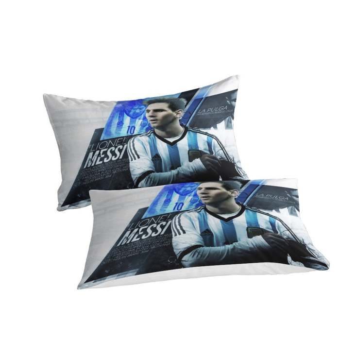 Messi Bedding Set Pattern Quilt Cover Without Filler