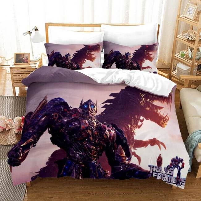 Transformers Bedding Set Pattern Quilt Cover Without Filler