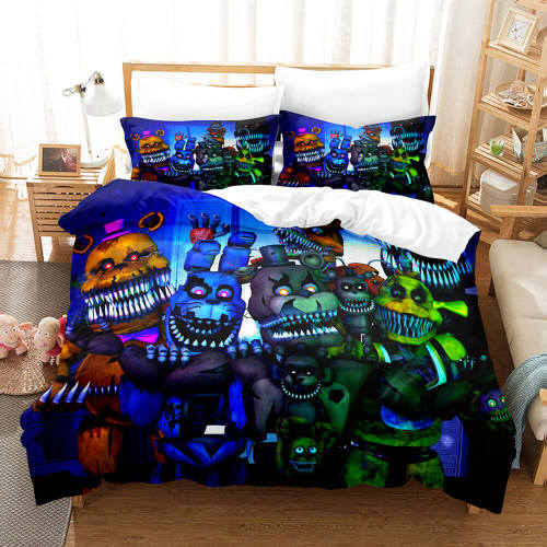 Five Nights At Freddys Bedding Set Quilt Cover