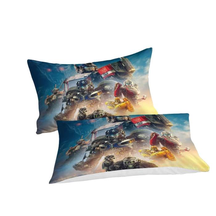 Transformers Rise Of The Beasts Bedding Set Quilt Duvet Cover