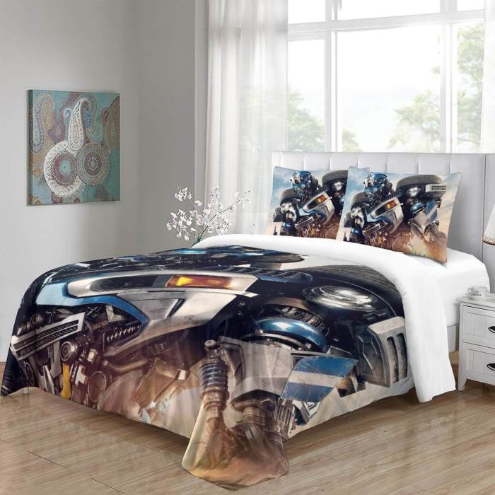 Transformers Mirage Bedding Set Quilt Duvet Cover